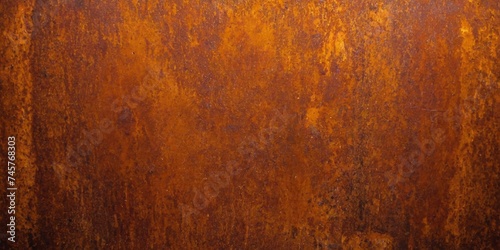 old brown Rusty metal texture used as background