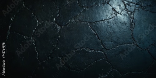 black silver Dark Grunge Texture for background photo