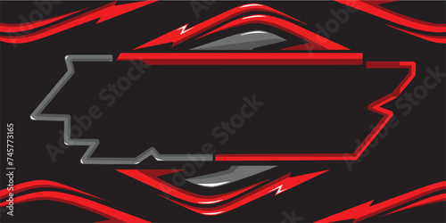 racing logo isolated in black background for business elements, screen printing, digital printing,DGT,DFT and poster.