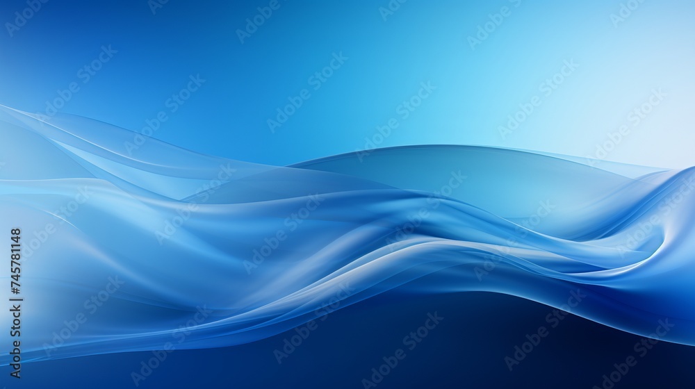Abstract blue waves or veils background texture Abstract blue waves or veils background texture