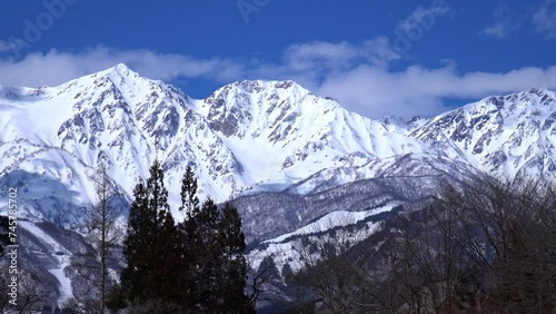 Wallpaper Mural 白馬村の冬　大出公園から眺めた北アルプス Torontodigital.ca