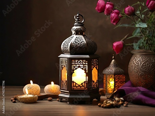 Islamic candles and lamps welcome the holy month of Ramadan