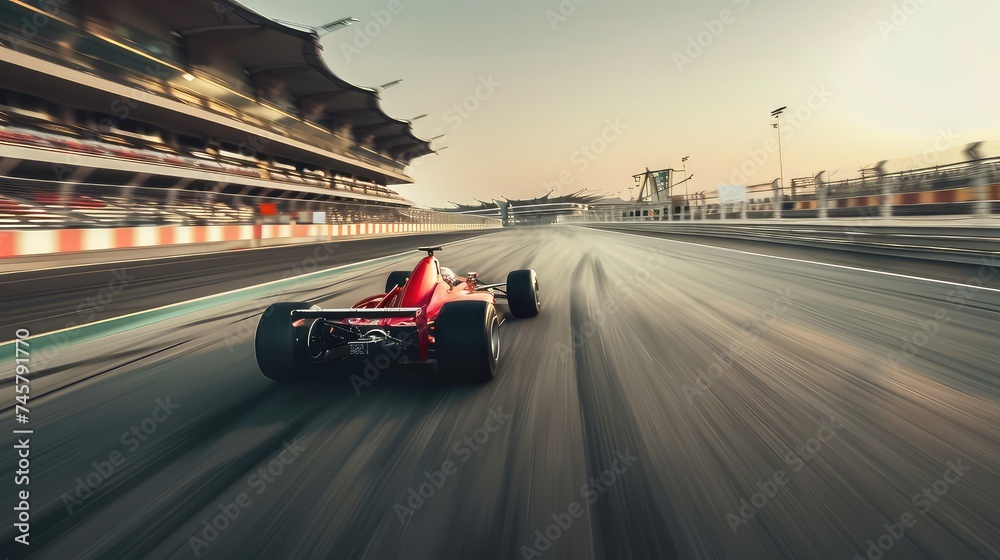 Formula 1 track - obrazy, fototapety, plakaty 