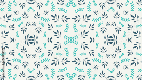 seamless pattern with flowers