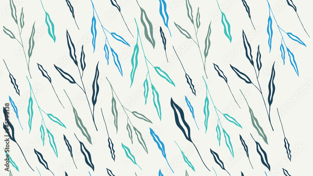 seamless pattern of grass seamless pattern of grass