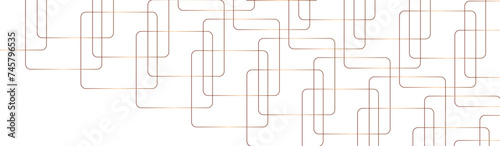 abstract background golden square stock line ceramic tile wall. White background texture and seamless pattern. Grid lines for composing decorate. llustration retro, puzzle, textile, decoration, floor.
