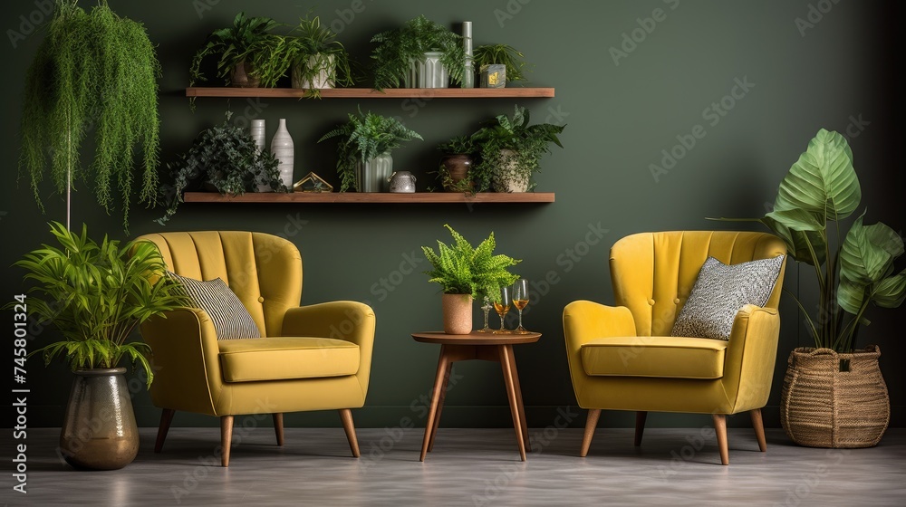 Fototapeta premium Modern living room