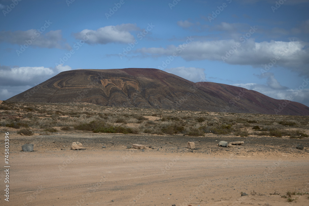 La Graciosa Island. It is the eighth of the Canary Islands (Spain). It is the smallest of the archipelago, it is very close to Lanzarote and has just over 700 inhabitants