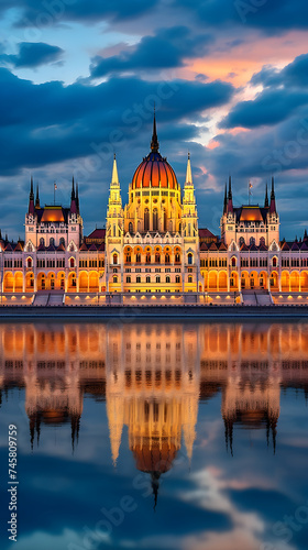 Hungarian Parliament Building, A Magnificent Work of Gothic Revival