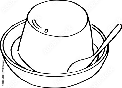 Pudding purin Sketch