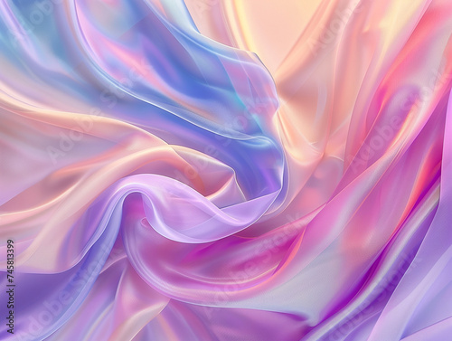 Silken Symphony: Abstract Website Background Mimicking the Gentle Flow of Silk in Shades of Purple and Pink - A Light and Airy Abstraction, Infusing Elegance and Tranquility into Your Online Space.