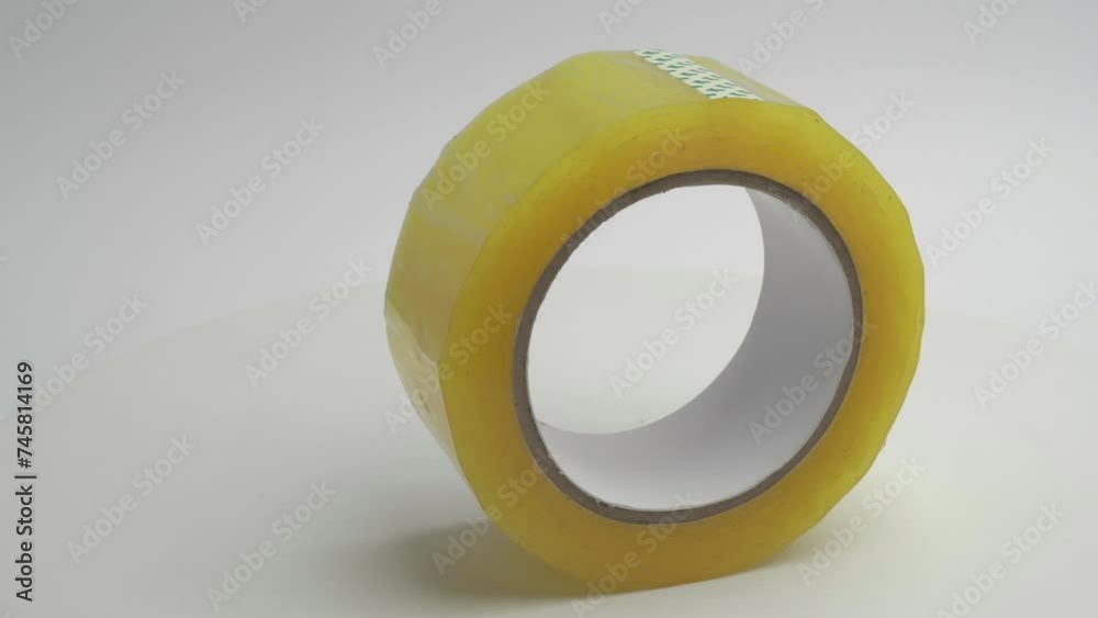 Scotch tape transparent on white background. Scotch tape transparent on white background.