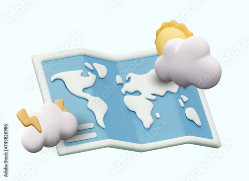 Weather forecast for any place on planet. Advertisement of synoptic website, application