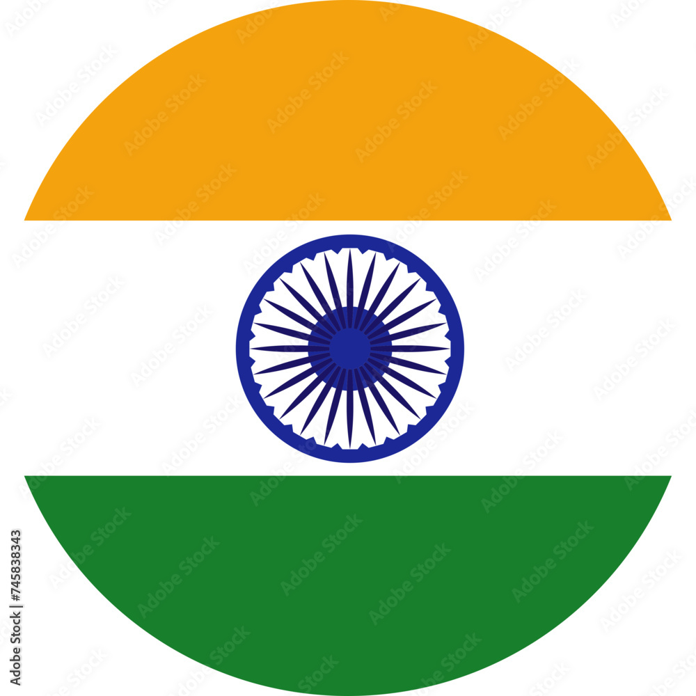 Φωτογραφία India flag icon, 인디아 국기아이콘