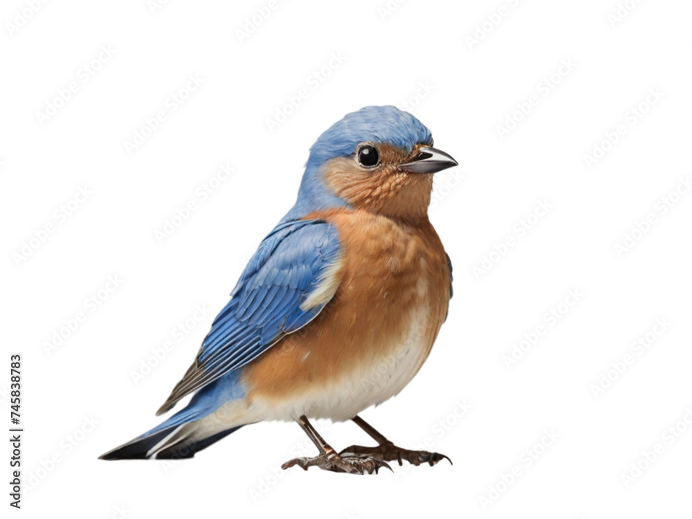Bluebird on transparent background Bluebird on transparent background