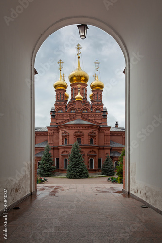 Chernigov skete of the Trinity-Sergius Lavra in the city of Sergiev Posad, Russia photo