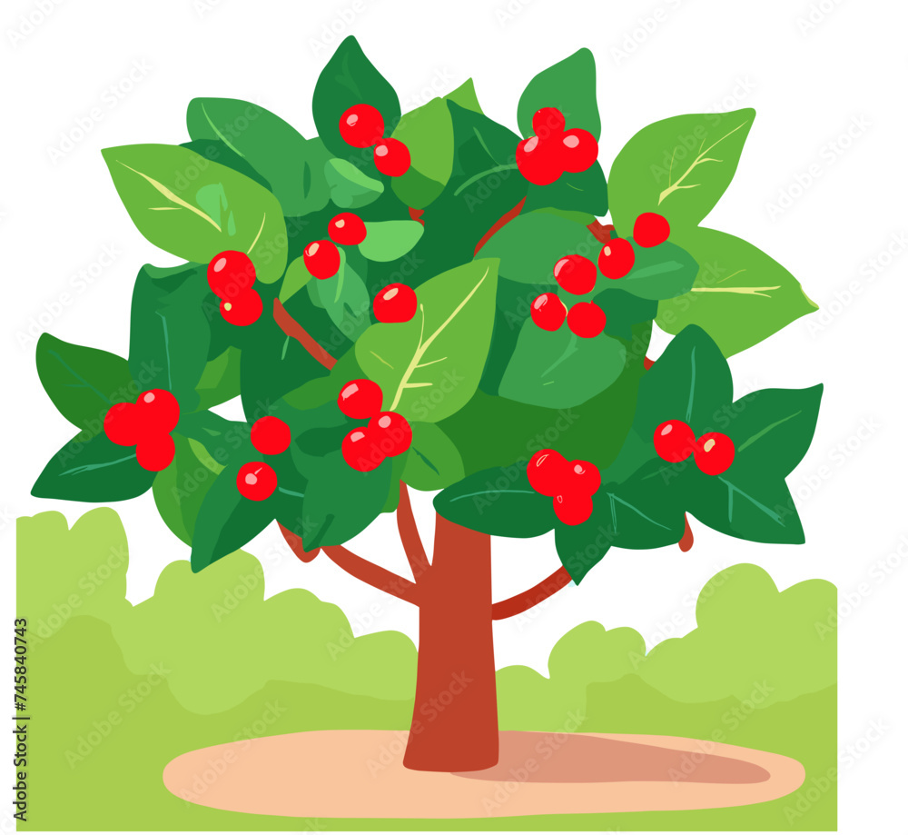 illustration of an tree