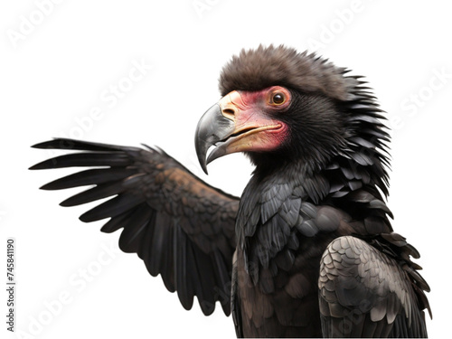 Condor on transparent background