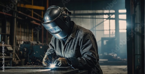 welder working in the factory   © azait24