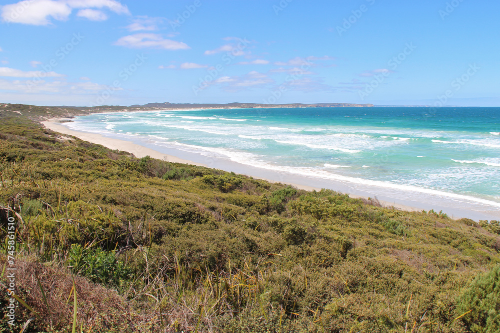 ocean at kangaroo island in australia