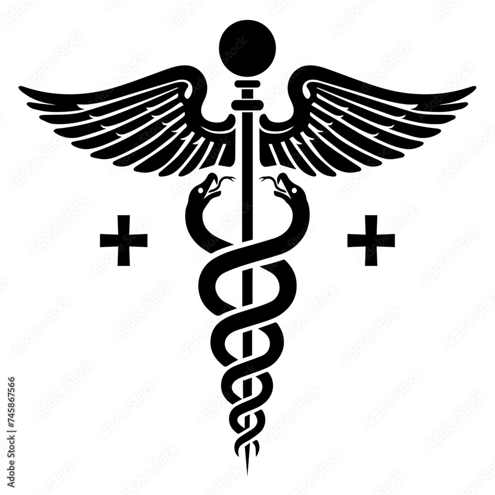 caduceus medical symbol