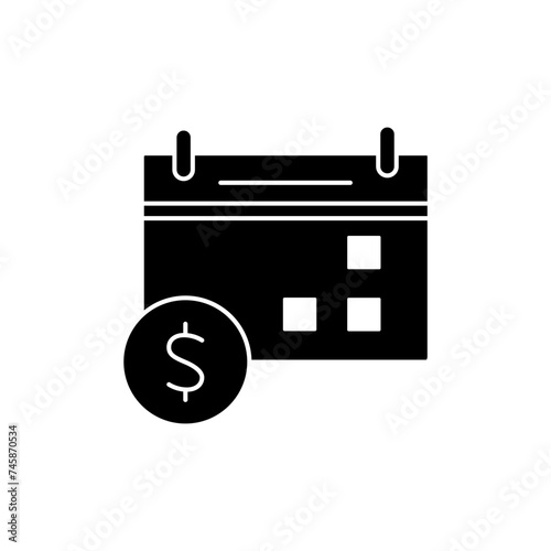 payday loan concept line icon. Simple element illustration. payday loan concept outline symbol design.