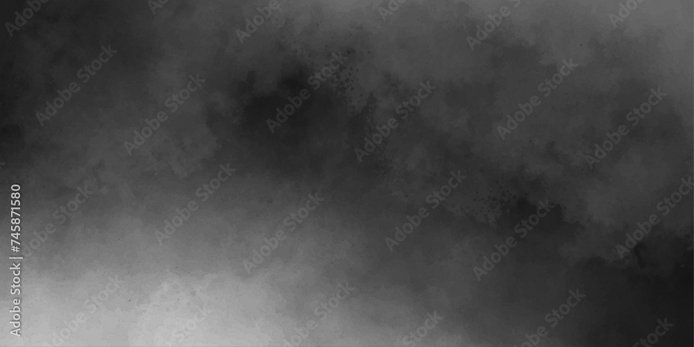 Black background of smoke vape,nebula space brush effect,smoke swirls.spectacular abstract misty fog.ice smoke clouds or smoke powder and smoke,ethereal vintage grunge.
