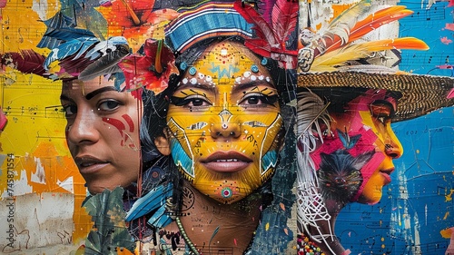 Heart of Colombia: Biodiversity and Festivals Collage

