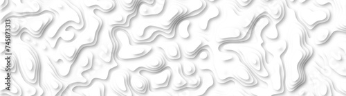 3d render, abstract white paper background. Paper cut vector art background banner texture. multi layer cutout geometric pattern on vector, Abstract soft white background with waves.