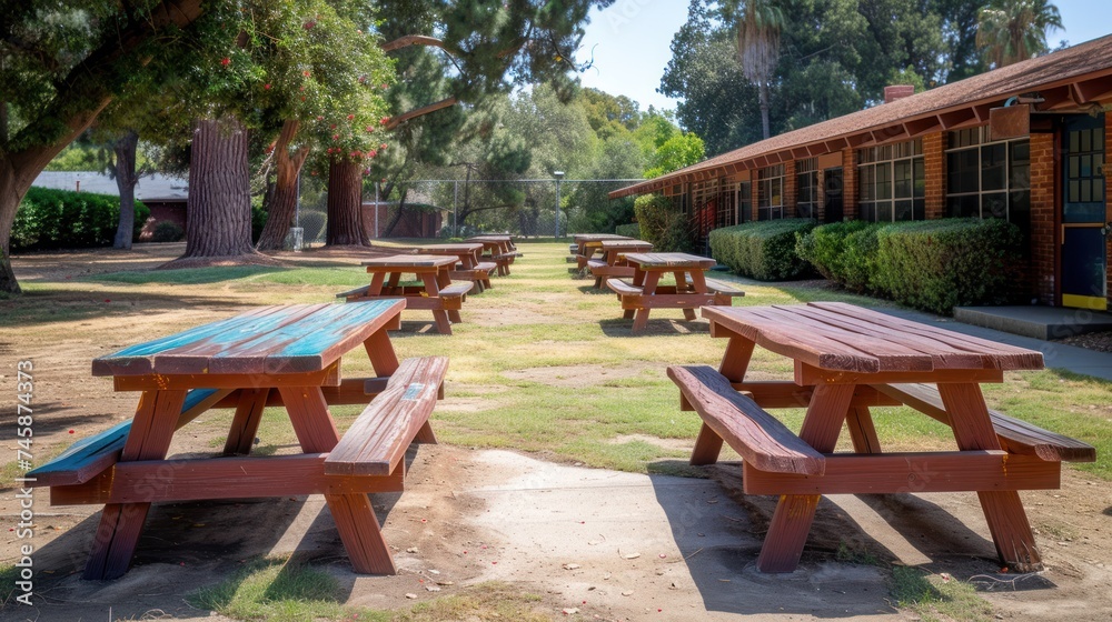 Sunny Retreat: A Peaceful Campus Green Space