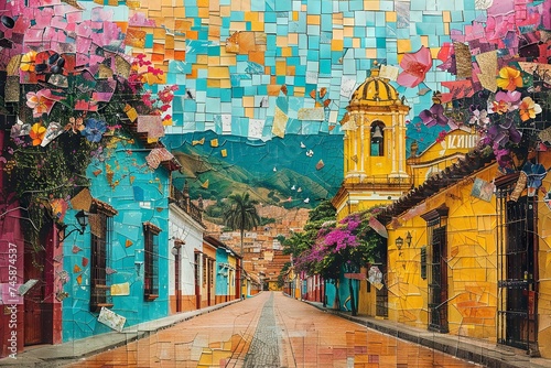 Colombian Rhapsody: Culture and Landscapes Collage   © Kristian