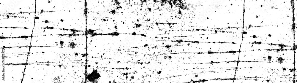 White abstract vector grunge surface splatter splashes wall cracks and scratches. Grunge black and white crack wall texture. earth tone, vintage overley distress splatter spray vector art.