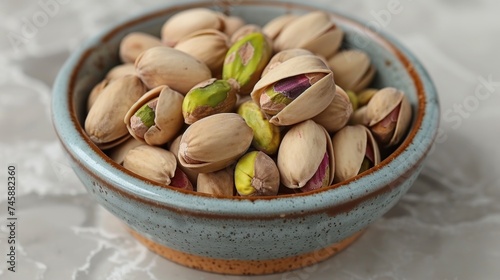 A Symphony of Pistachios: An Artistic Display Amidst Rustic Elegance