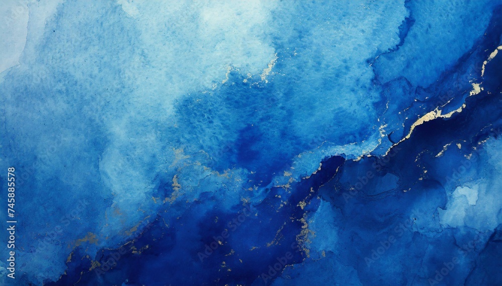 Arrière-plan abstrait peint bleu avec texture grunge liquide et fluide Arrière-plan abstrait peint bleu avec texture grunge liquide et fluide