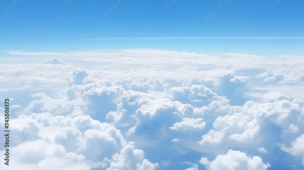 Pictures of white clouds in the blue sky
Pictures of white clouds in the blue sky