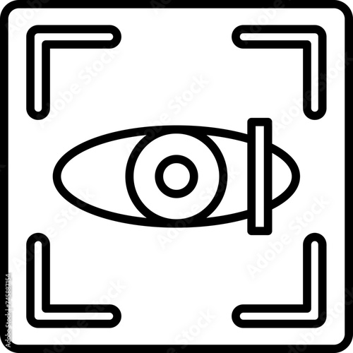 Eye Scanner Icon