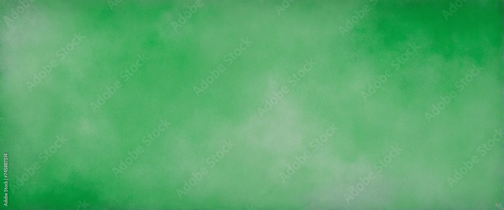 Green background backdrop. Studio photography backdrop with green watercolor muslin paper texture.