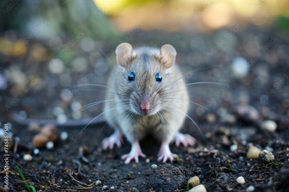 hamster in the garden