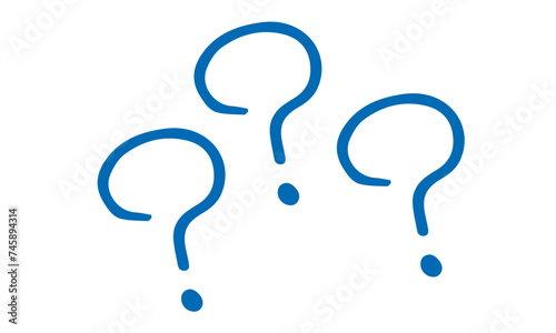 はてなマーク　疑問　？　アイコンセット