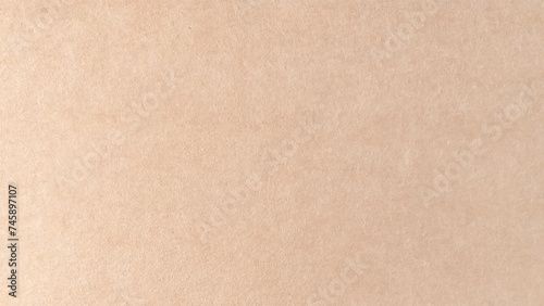 Paper texture brown craft sheet background, parchment or papyrus surface, vector realistic illustration