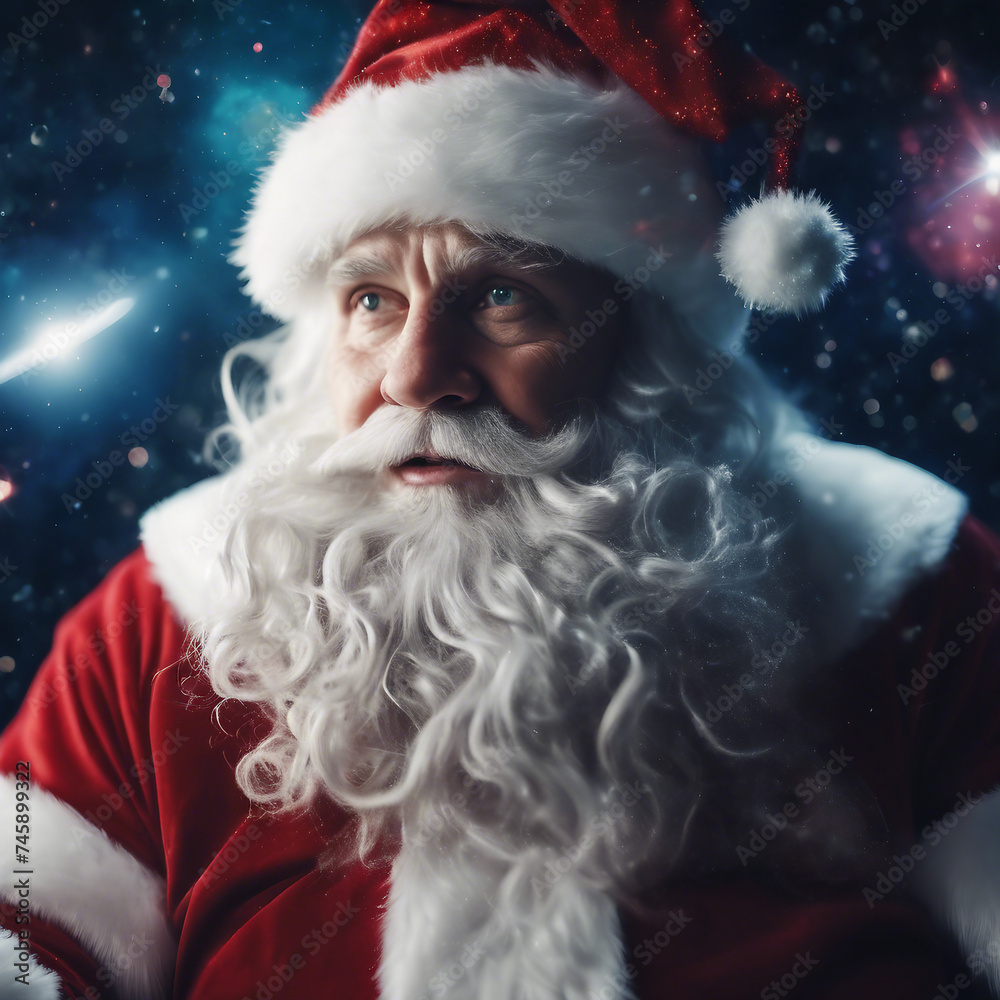 Weihnachtsmann im All Weihnachtsmann im All