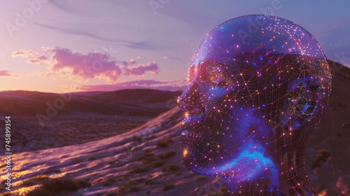 A digital human profile out...