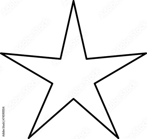 Minimalist line stars icon  twinkle star shape symbols. Minimalist silhouette stars icon set  twinkle shining star shape symbols  icons  elements. Modern geometric sparkle silhouettes sign vector.