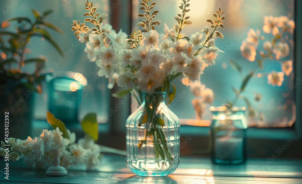 flowers in vase