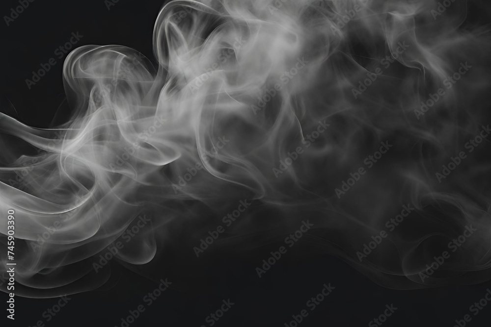 Fototapeta premium Abstract gradient smooth Blurred Smoke Gray background image