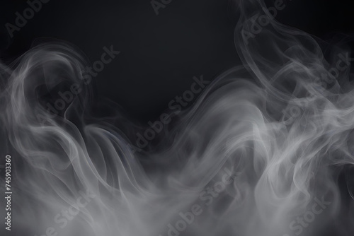 Abstract gradient smooth Blurred Smoke Gray background image