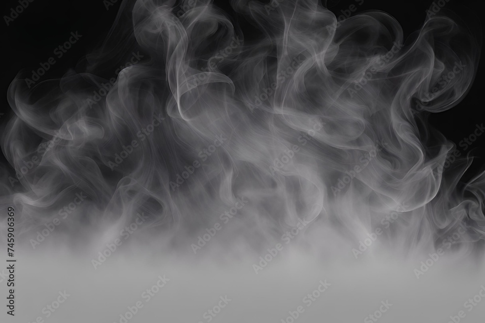 Obraz premium Abstract gradient smooth Blurred Smoke Gray background image