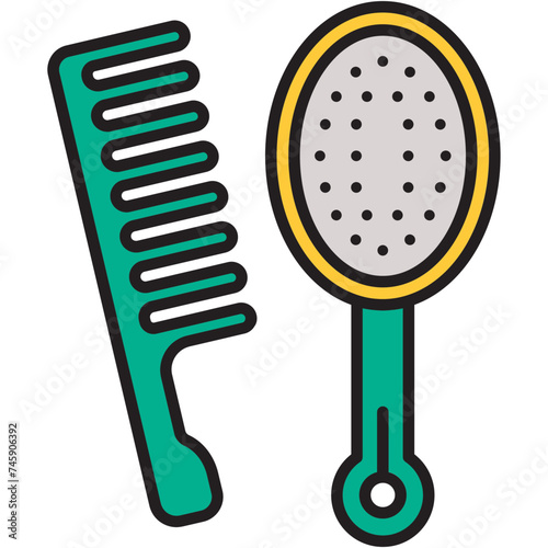 Hairbrush Illustration