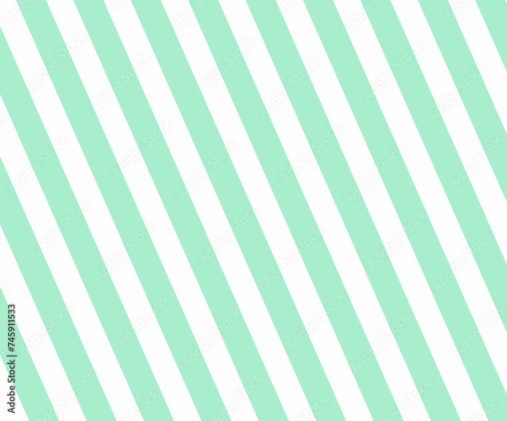 Obraz premium green and white striped background