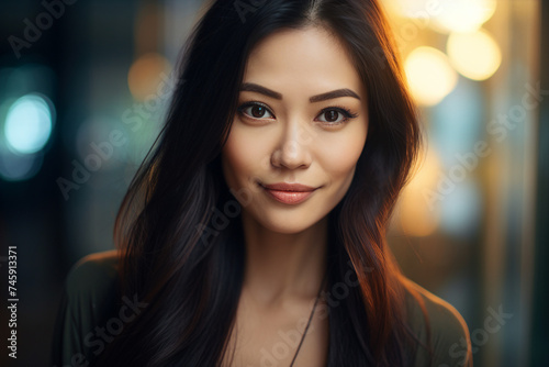 Wallpaper Mural Created with generative AI picture of confident office worker IT specialist system administrator manager Torontodigital.ca